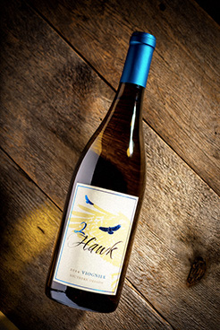 2Hawk Vineyard and Winery Viognier White Wine Bottle