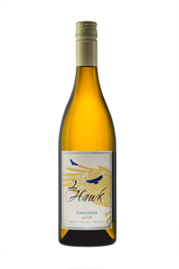 2Hawk Vineyard and Winery Bottle of 2018 Viognier