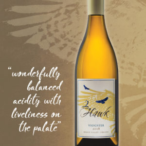 2Hawk Vineyard and Winery 2018 Viognier