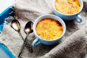 Blue Cheese Creme Brulee