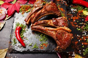 Grilled Rack of Lamb with Salbitxada Recipe